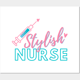 Stylish Nurse - Nurse Design Posters and Art